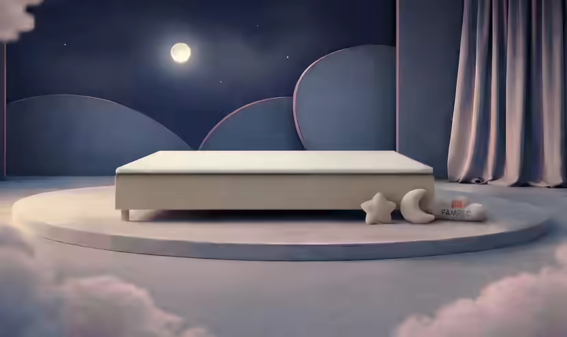 FAMBED Familienbett in beige, 300 × 200 cm, ohne Kopfteil